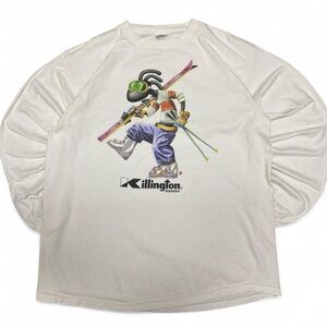 Vintage 1998 killington Vermont back country clothing white Longsleeve